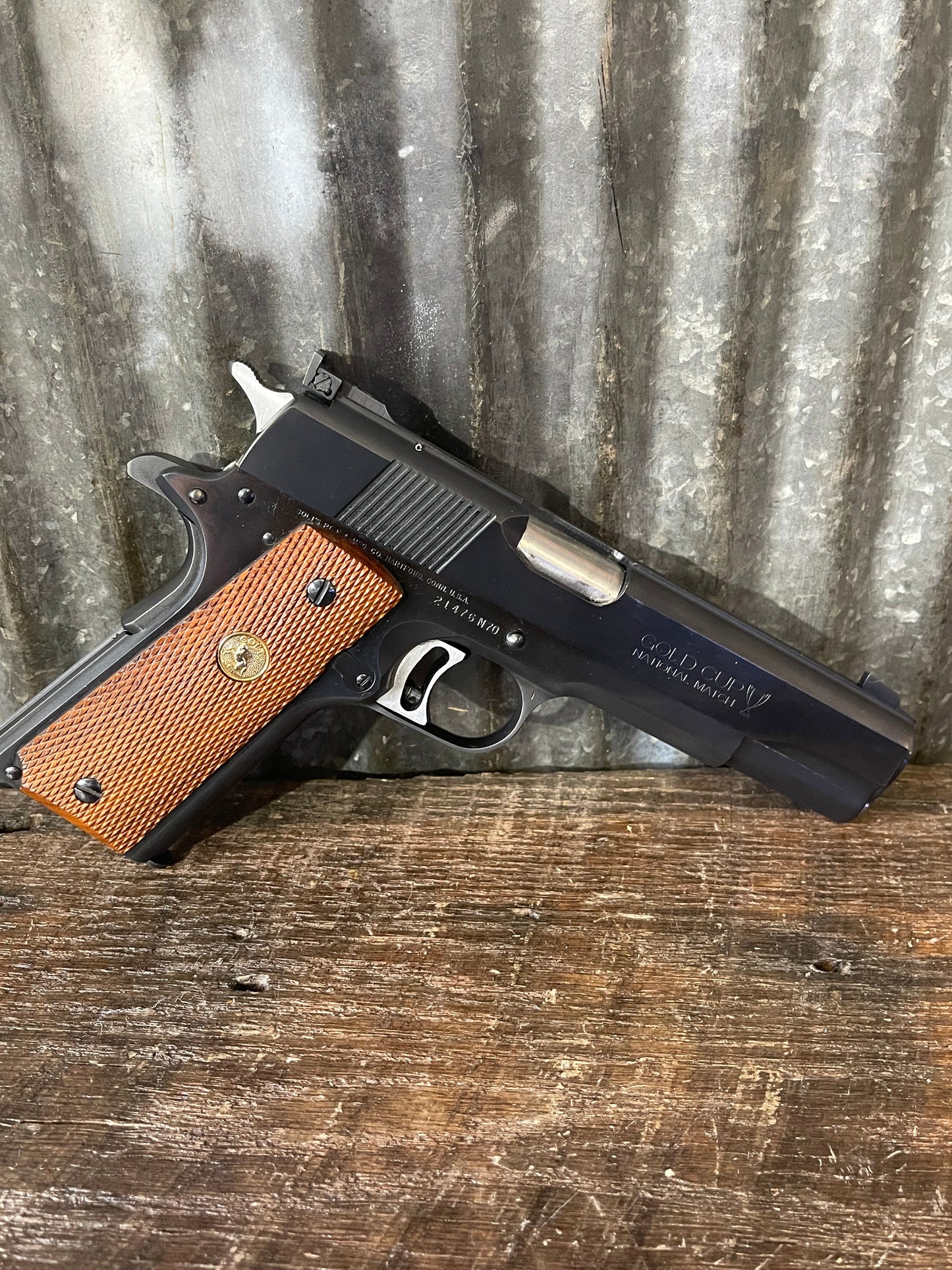 Colt MK IV / Series 70 Gold Cup National Match – .45 ACP (1982) – Complete Boxed Set