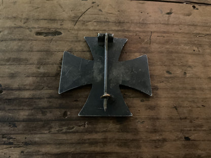 WWII German 1939 Iron Cross 1st Class EK1-Non-Magnetic Core-Attributed to Wachtler & Lange
