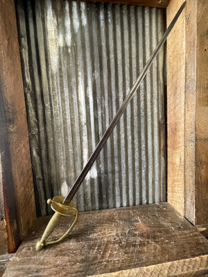 Civil War Era Model 1840/1860 NCO Sword — 1861 Dated Chicopee Marked