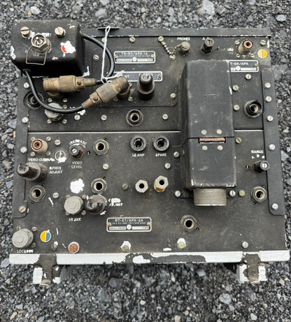WWII U.S. Navy AN/APX IFF Radar Transponder Assembly — RT-55/APX, RT-57/APX-2A, TN-90/APX-1A