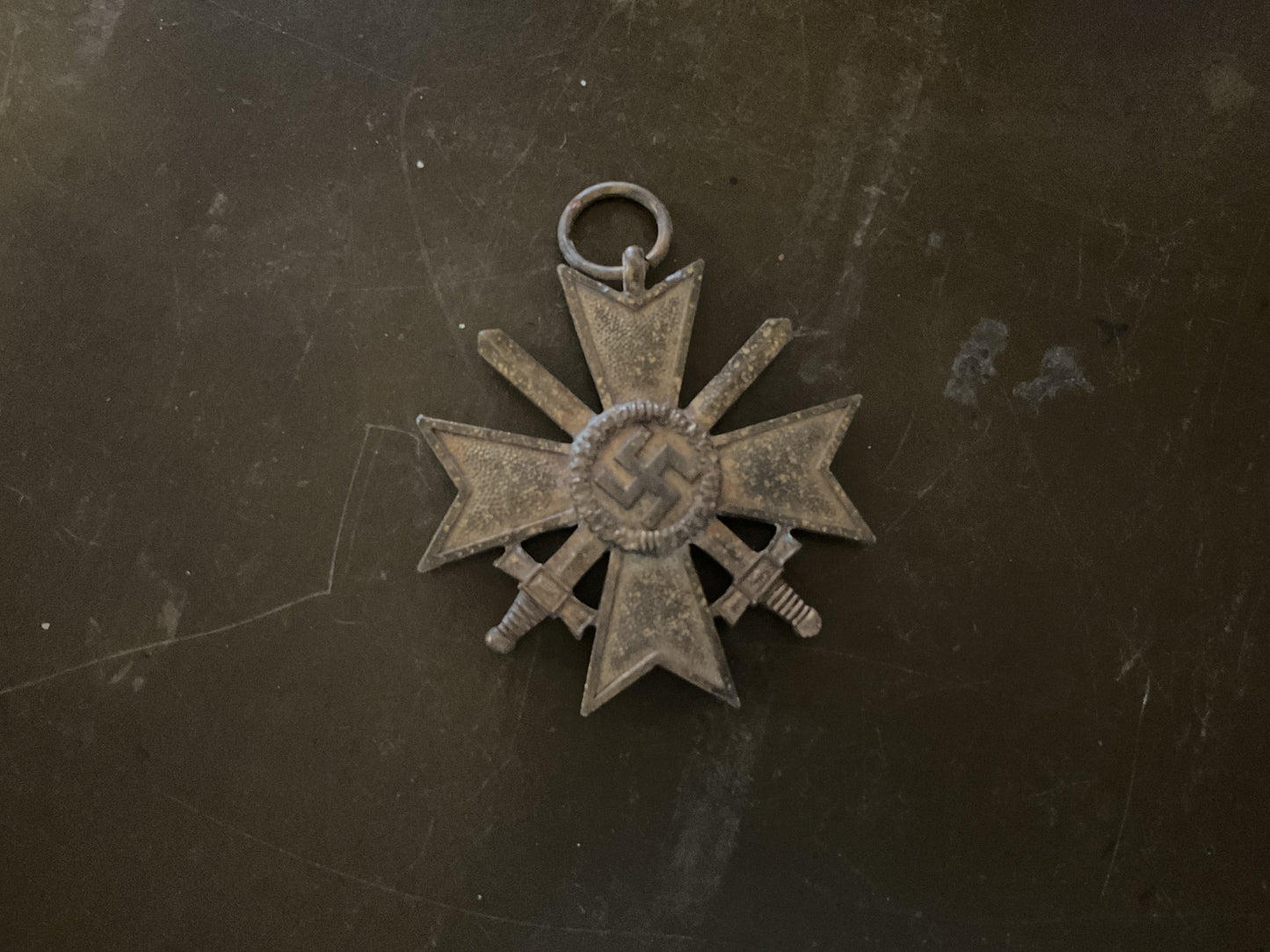WWII German War Merit Cross with Swords