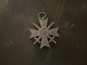WWII German War Merit Cross with Swords
