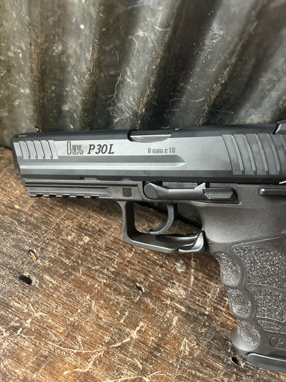 HK P30L 9mm Pistol — V3 DA/SA w/ Case, 2 Magazines & Accessories