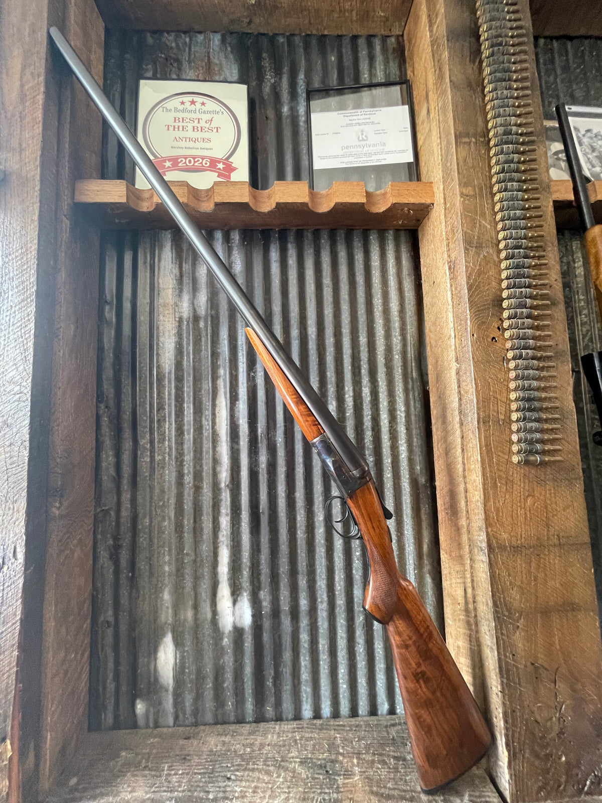 A.H. Fox Sterlingworth “Wildfowler” 12 Gauge – 1924 – 32” Full/Full – Philadelphia