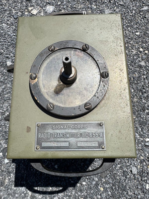 WWII-era U.S. Army Signal Corps Radio Transmitter BC-655-A