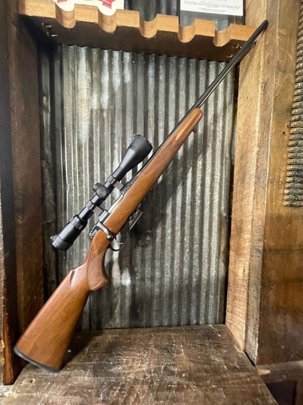 CZ 527 American .22 Hornet – Bushnell Elite 3-9x Scope – Czech Made