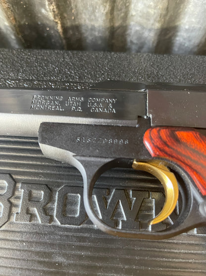 Browning Buck Mark UDX – .22 LR – Like New in Box – 3 Magazines – Case