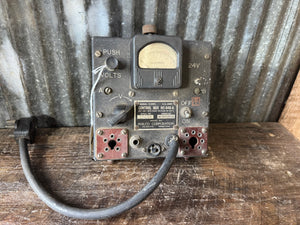WWII U.S. Army Signal Corps BC-648-A Control Box with Meter – Philco
