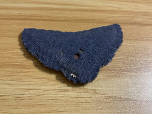 WWII U.S. Army Air Force’s Bullion Aircrew Wings Sleeve Patch-Blue Wool Uniform Insignia