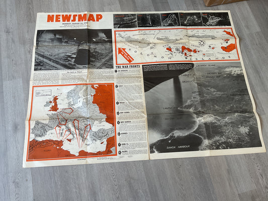 WWII Large Newsmap