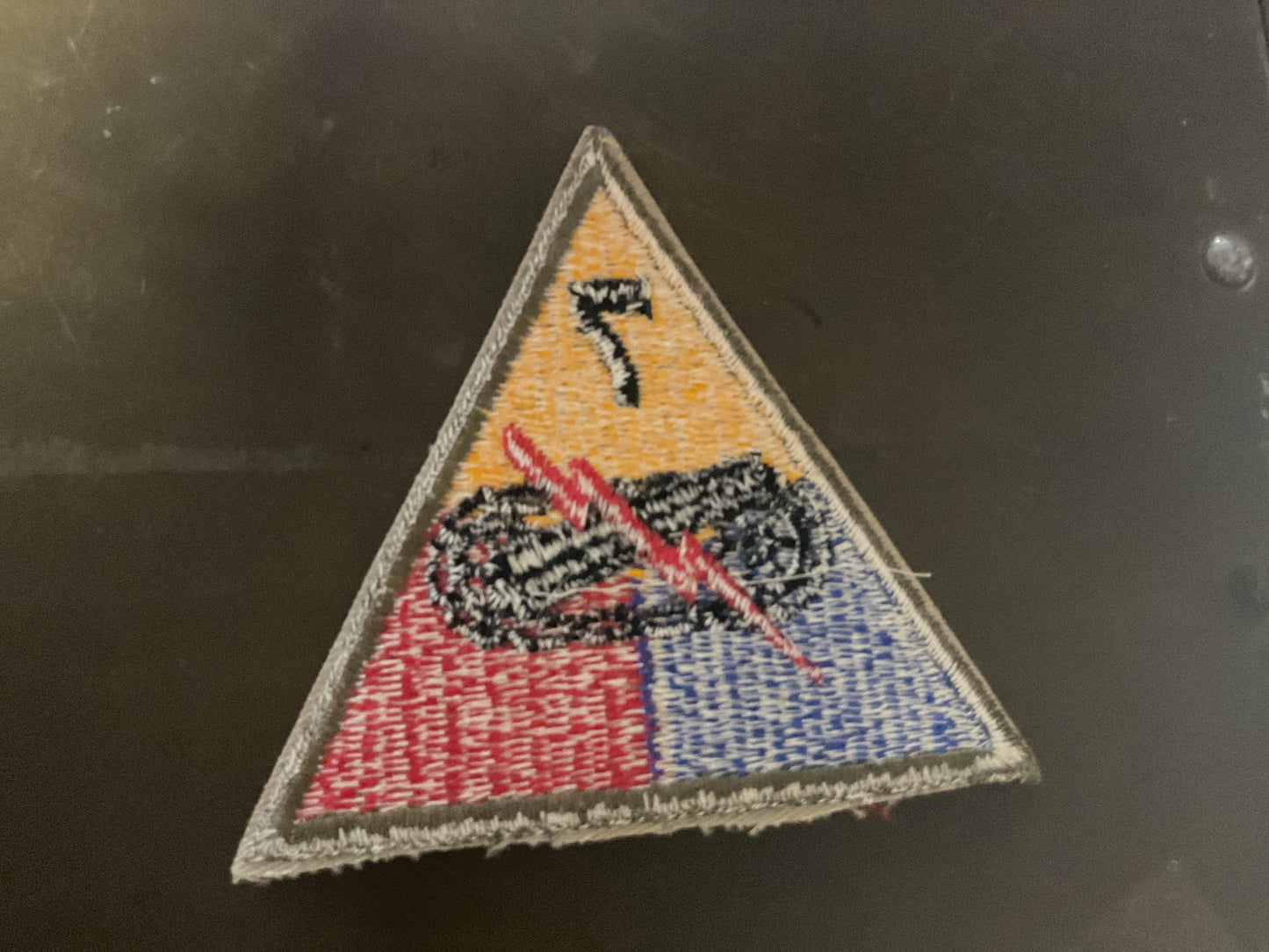 7th Armored Division Patch