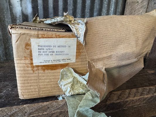 1953 U.S. Military Cord CX-394/TRL-1 Electrical Cable Assembly With Original Packaging