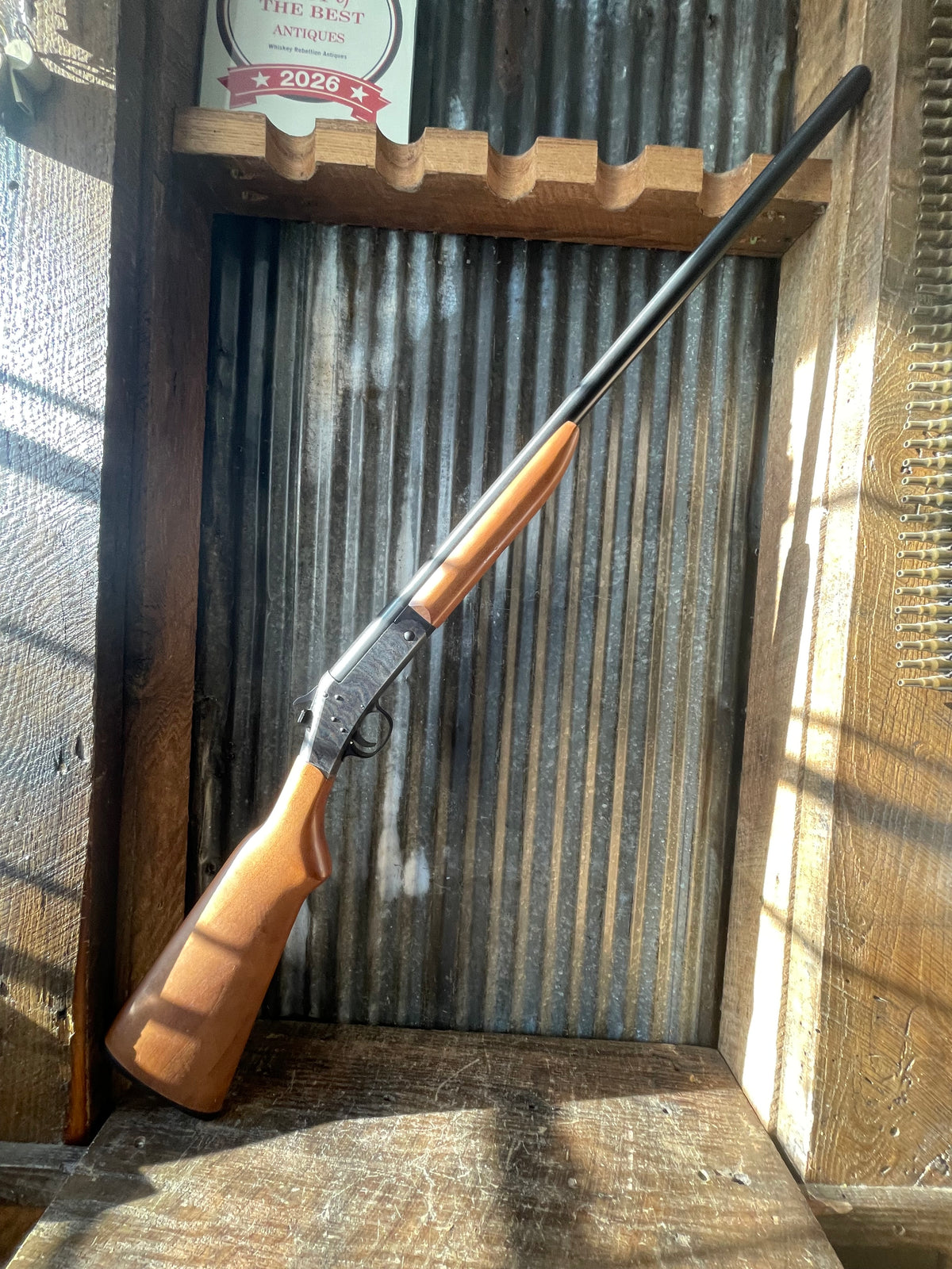 Harrington & Richardson H&R Model 88 Topper 12 Gauge Single Shot Shotgun – Color Case Hardened Receiver