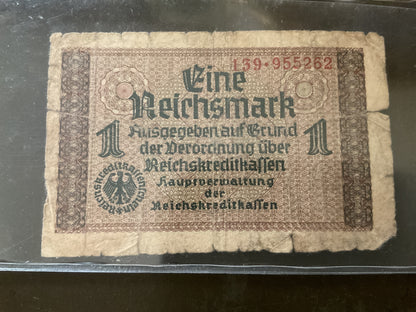 Pre-WWI German 1 Reichsmark Note
