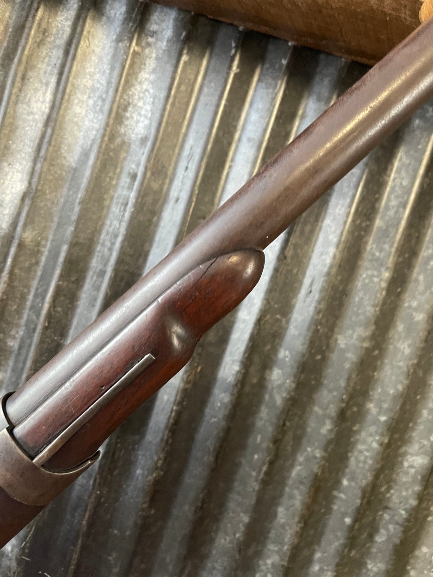 Antique Converted Zulu Shotgun – 10 Gauge Brass Shell Conversion