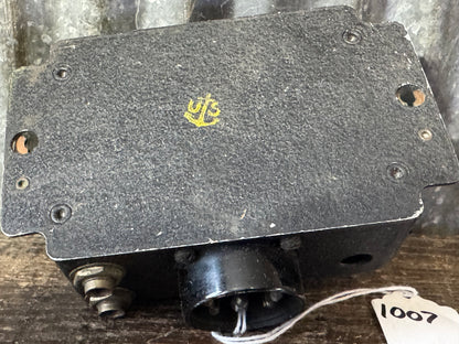 WWII U.S. Navy Western Electric CW-23087 RU-19 Aircraft Radio Receiver Switch Box