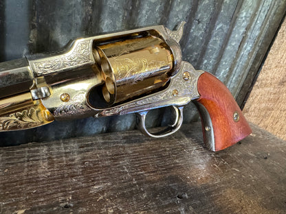 ASM Reproduction 1858 Remington Silver & Gold