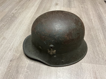WWI German M1916 Stahlhelm Helmet w/ Original Liner (c. 1916-1918)