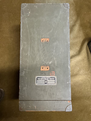 WWII Signal Corps Pre-Amplifier Kit 602A-R1