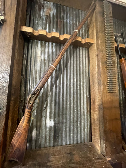 Pennsylvania Long Rifle Parts Lot – 3 Antique Muzzleloaders – Named Barrels