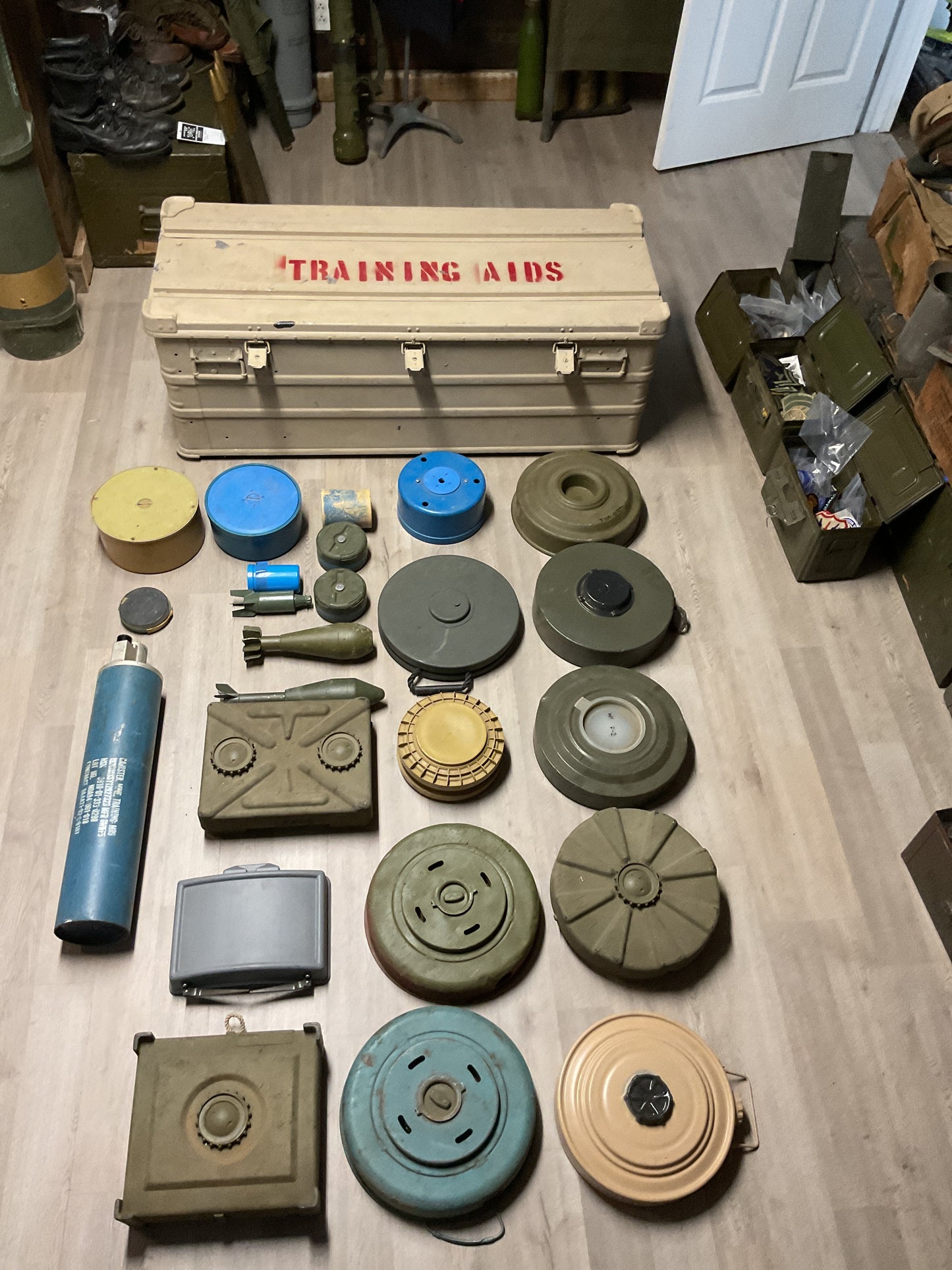 Original EOD Crate- Full of Trainers