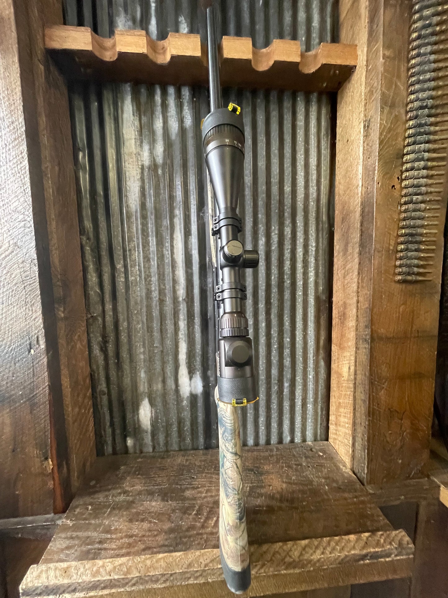 Harrington & Richardson (H&R) SB2 Handi-Rifle chambered in .22-250 Remington. Break-action single shot rifle