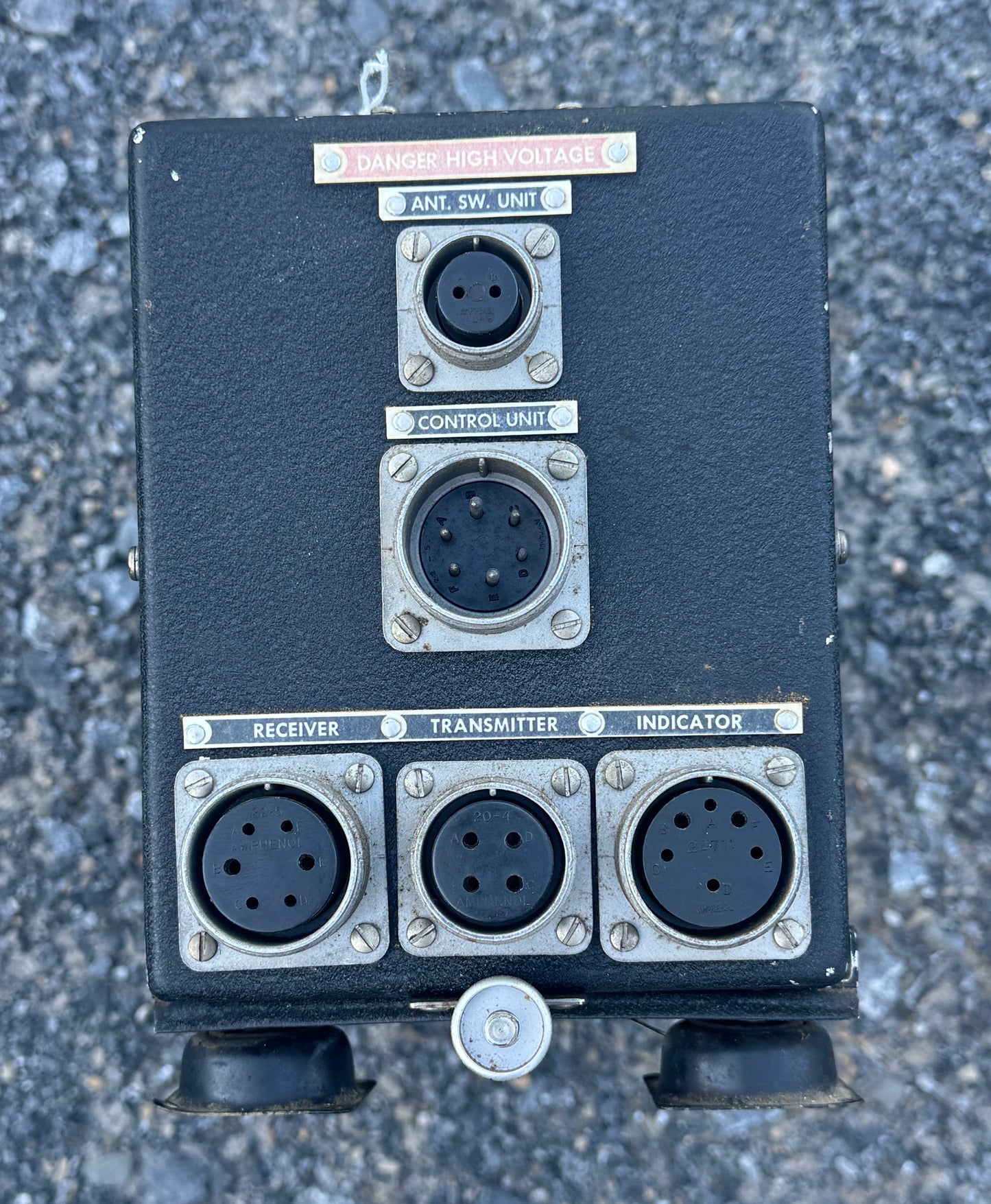 WWII U.S. Navy ASB-5 Radar Rectifier Power Unit CQW-20 ABV
