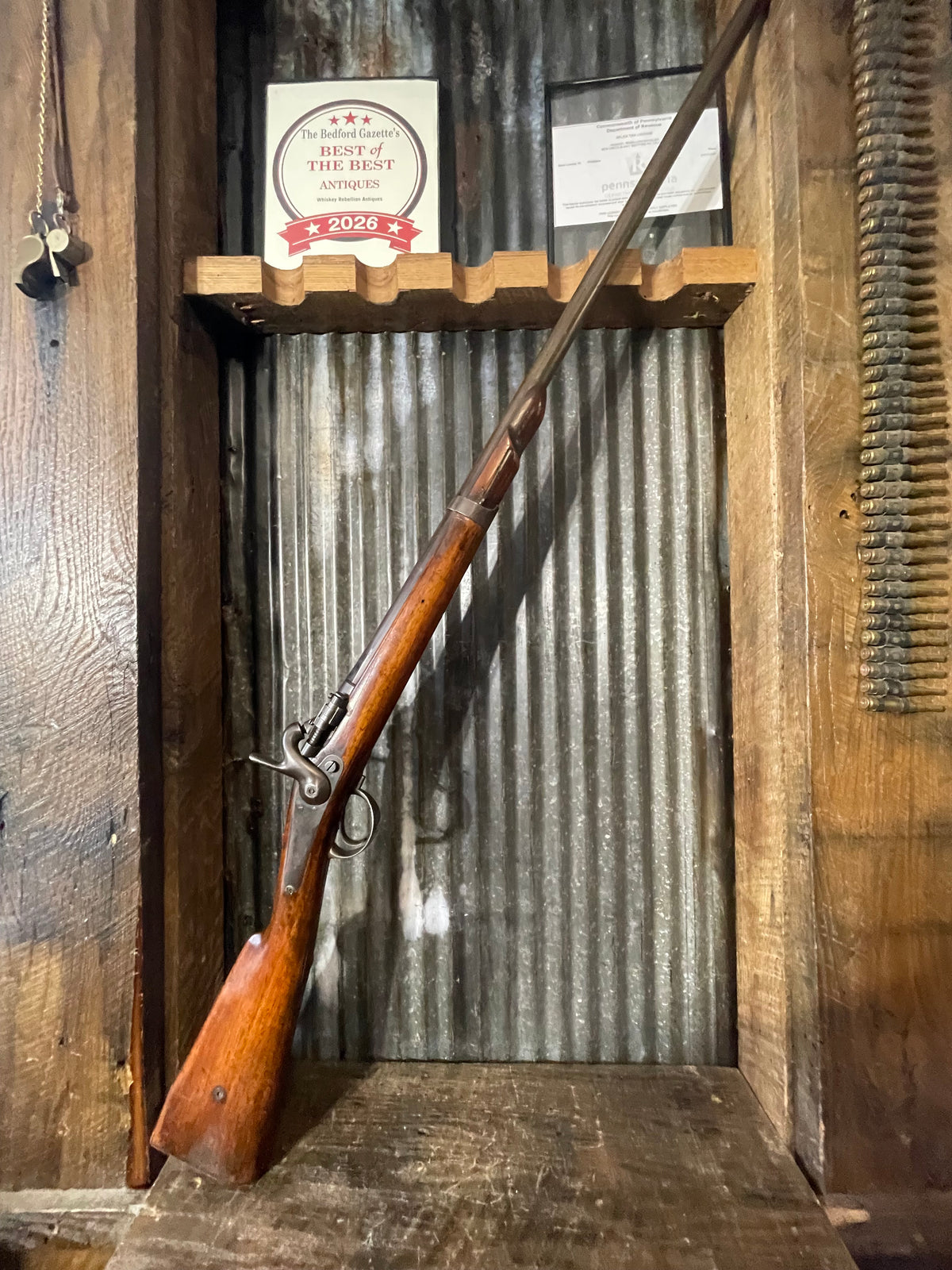 Antique “Zulu” 12 Gauge Shotgun – Military Rifle Conversion