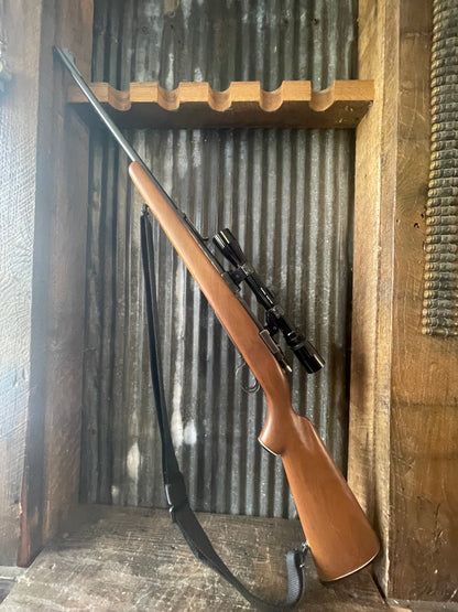 J.C. Higgins Model 50 Bolt-Action Rifle – .30-06 Springfield – FN Mauser Action – Bushnell Sportview Scope