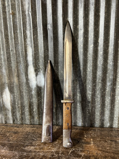 Unmarked k98 bayonet WWII