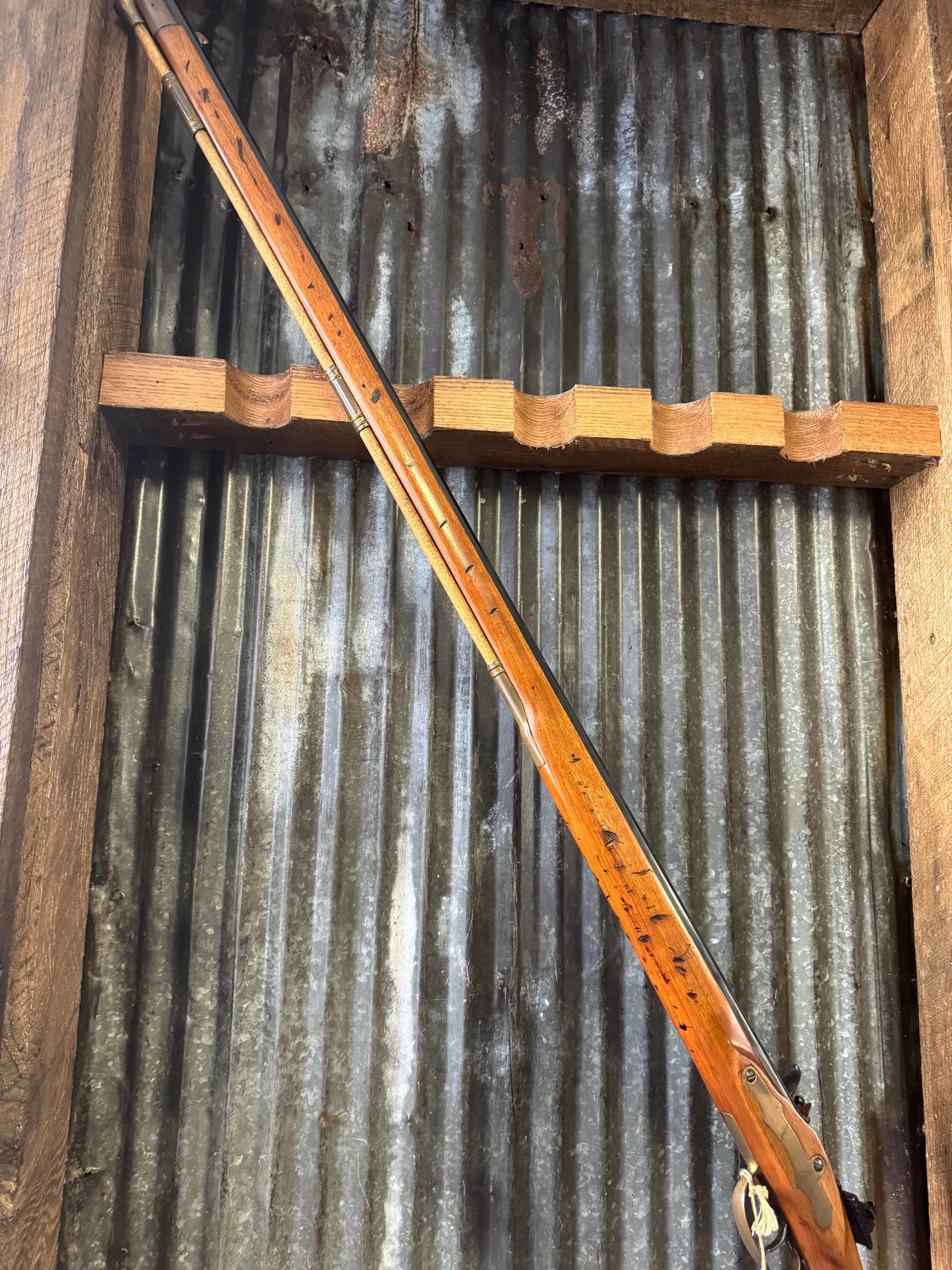 44 Caliber Flintlock Long Rifle (Italian Made)
