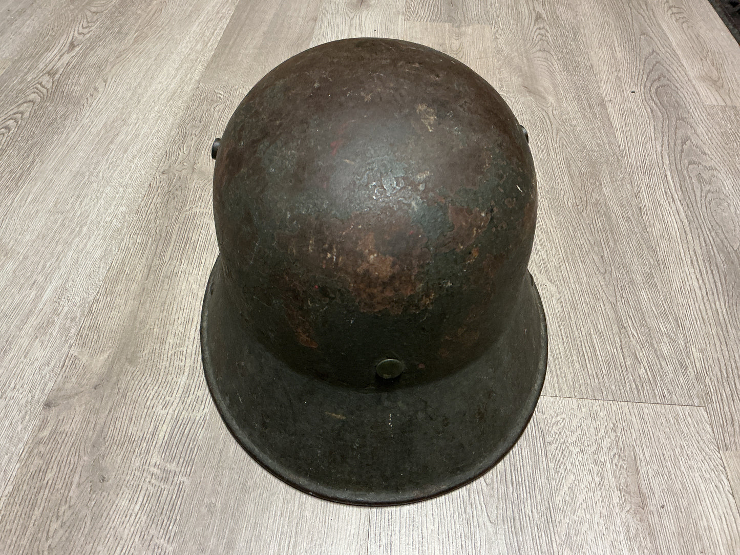 WWI German M1916 Stahlhelm Helmet w/ Original Liner (c. 1916-1918)