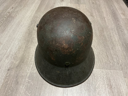WWI German M1916 Stahlhelm Helmet w/ Original Liner (c. 1916-1918)