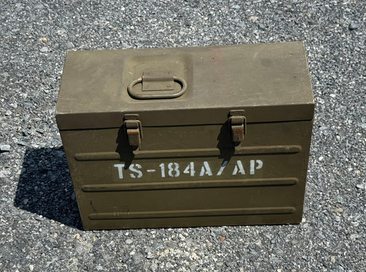 U.S. Military TS-184A/AP Radar Test Set with Original Transit Case – Cold War Aviation Electronics