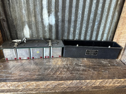 WWII U.S. Navy RU-16 Aircraft Radio Coil Set – Range D & F with CW-47029 Storage Container