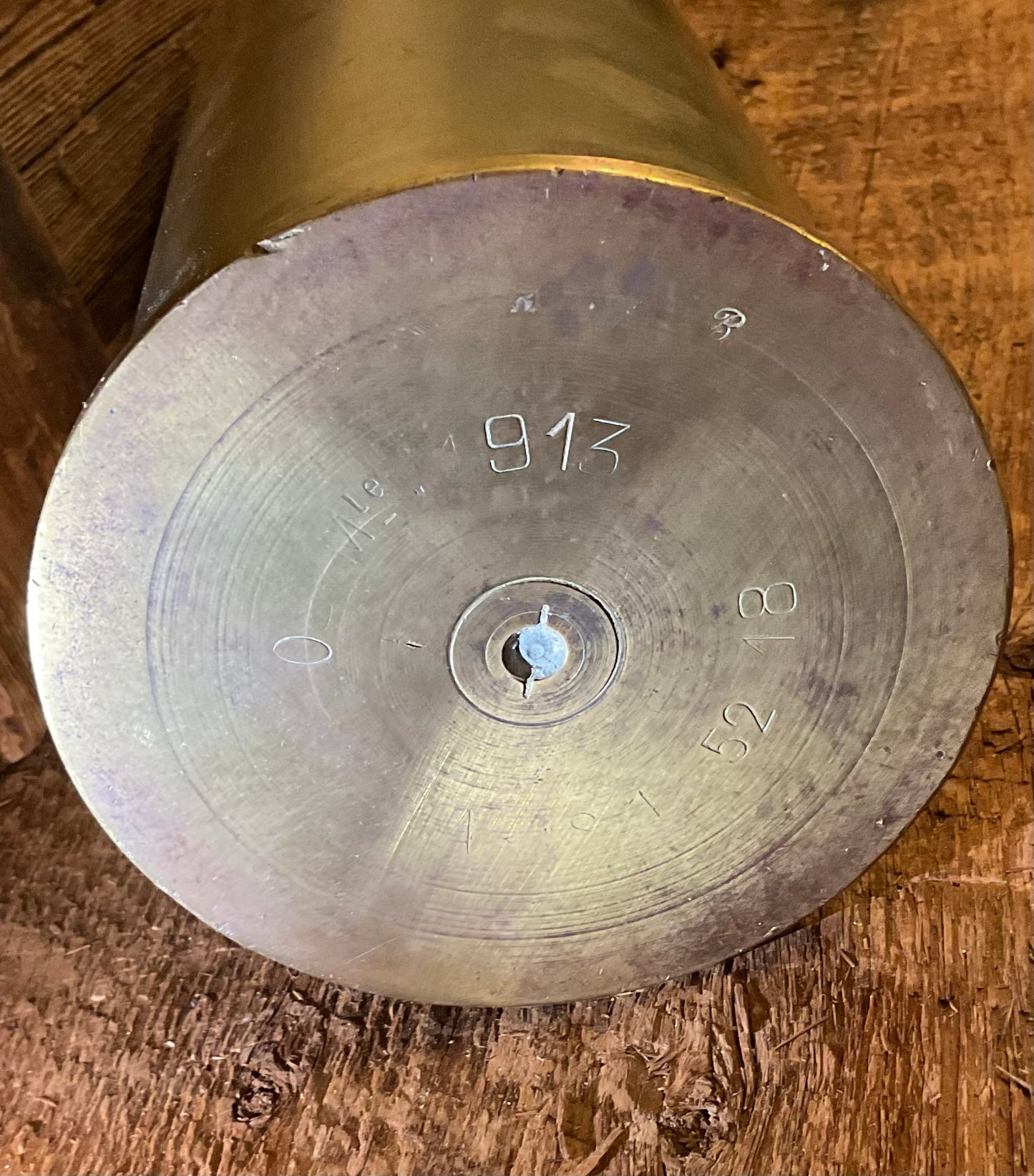 French 105mm Shell Casing WWI