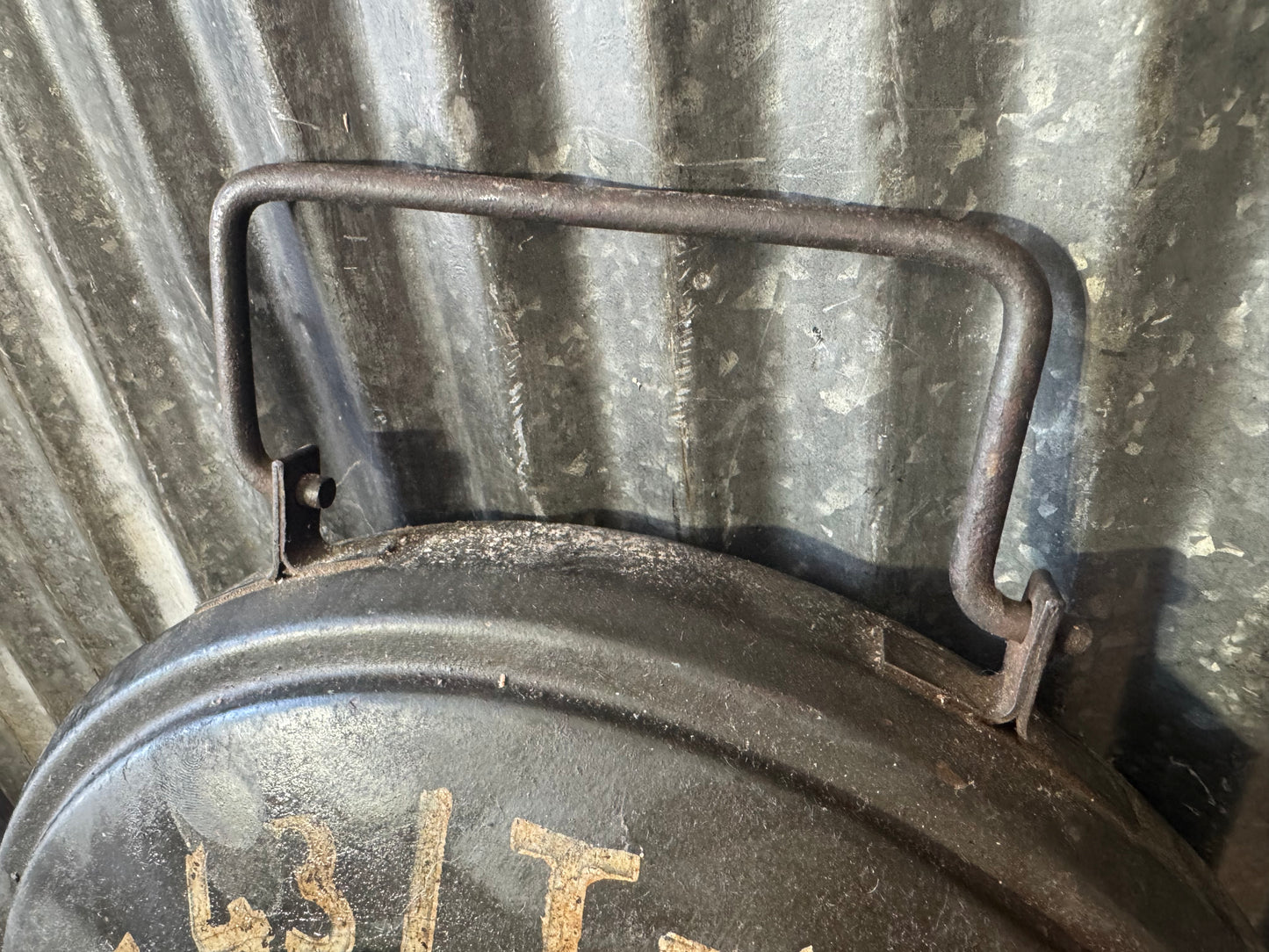 WWII German Tellermine Anti-Tank Mine — Inert Display