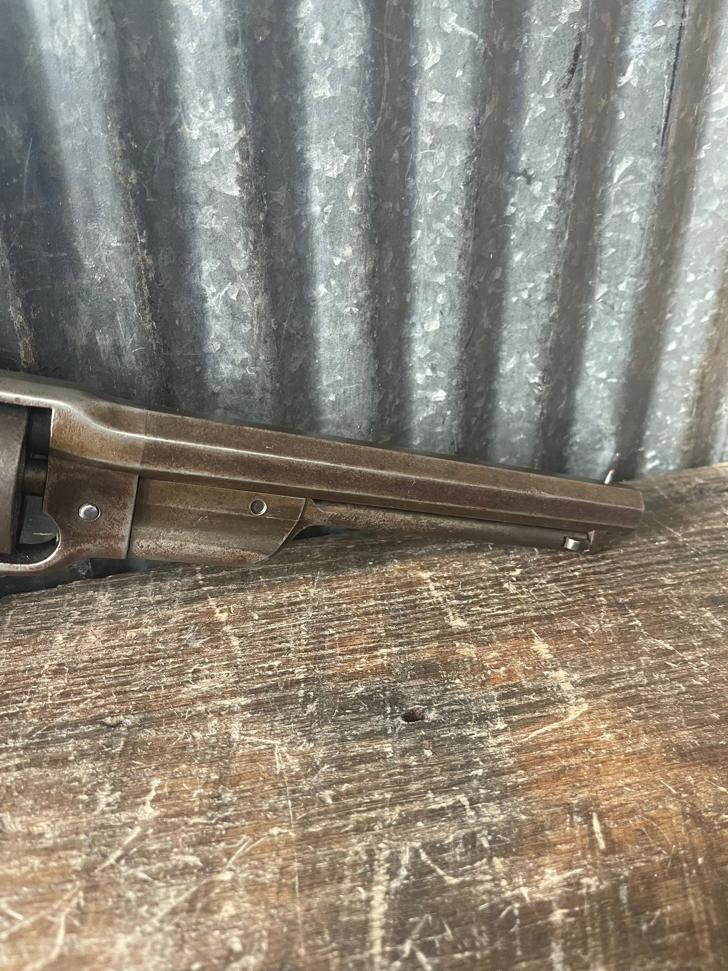 Savage Model 1861 Navy Revolver – Civil War Era – .36 Caliber – Serial No. 214