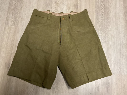 WWII - Korea Wool Army Uniform Pants cut down to Shorts