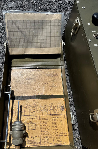 Original WWII-era Frequency Meter-Monitor Type 230-B