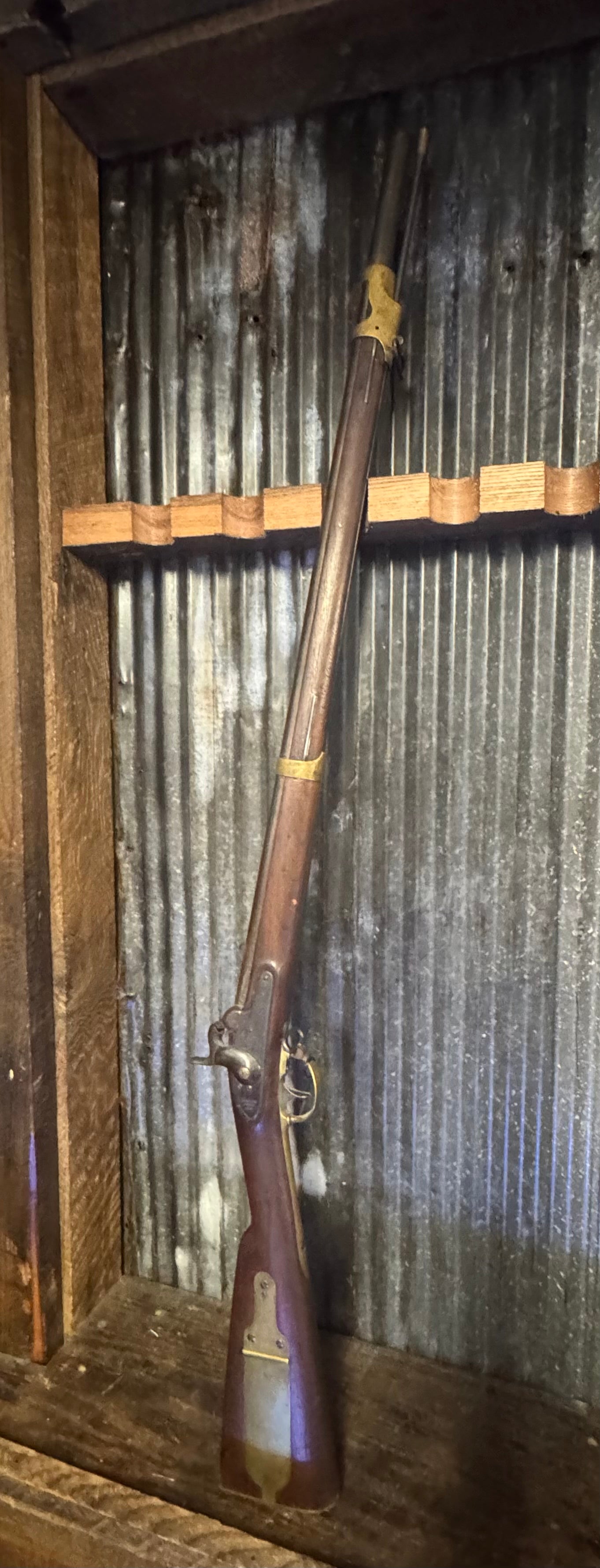 U.S. Model 1841 "Mississippi" Percussion Rifle

Harper’s Ferry Armory, Virginia – Lock Dated 1853