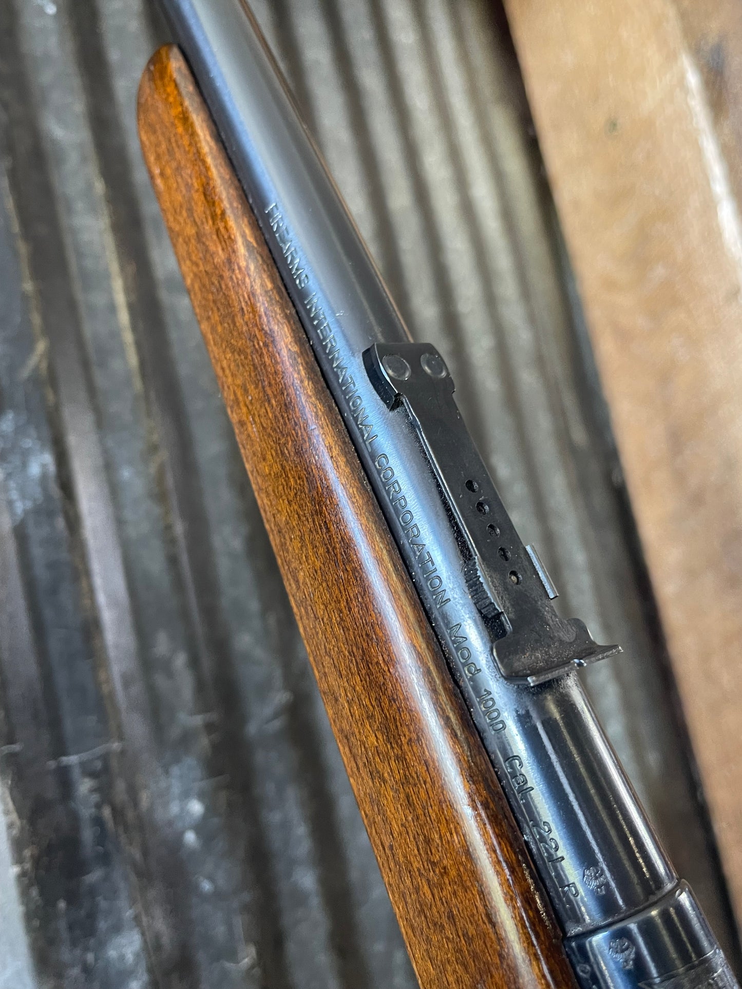Anschutz / National Firearms Corp Model 1000 – .22 LR Bolt Action Single Shot