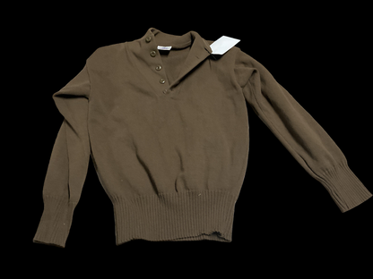 Army 5 Button Sweater