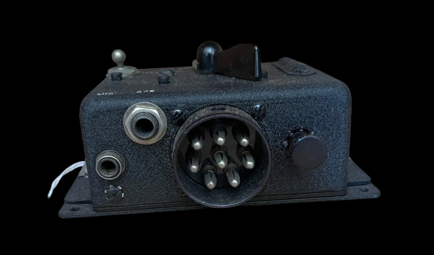 WWII U.S. Navy Transmitter Control Box CW-23097 – NOS in Original Box – Western Electric (1941)