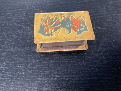 WWII New Zealand Army Onward Match Box Cover