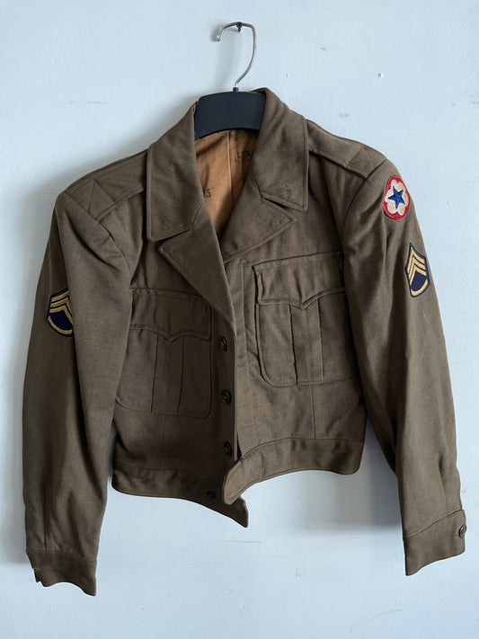 WWII U.S. Army Service Forces Service Dress Jacket – Sergeant