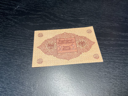 German 2 Mark Darlehnsfafenfchien Loan Note
