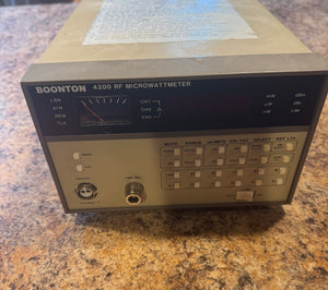 BOONTON 4200 RF MICROWATTMETER
Vintage RF Power Meter – Multi Channel