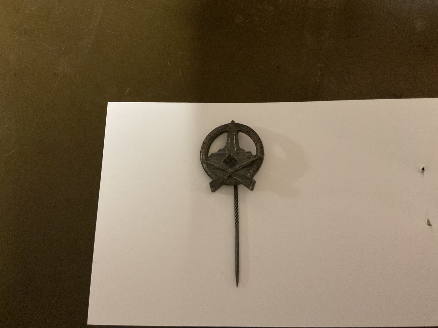 WWII (German) Veterans Marksmenship Stickpin