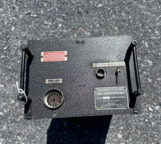 WWII-era U.S. Army Signal Corps Radio Transmitter BC-689-A